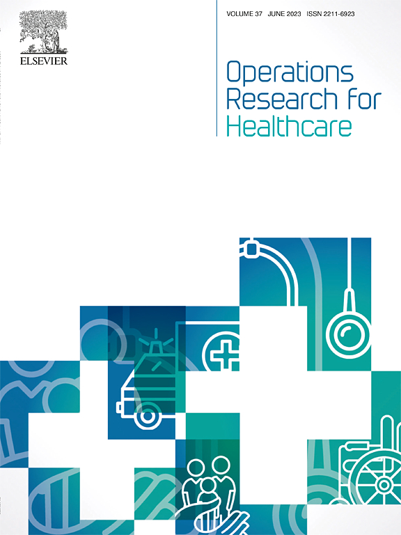 Go to journal home page - Operations Research for Health Care
